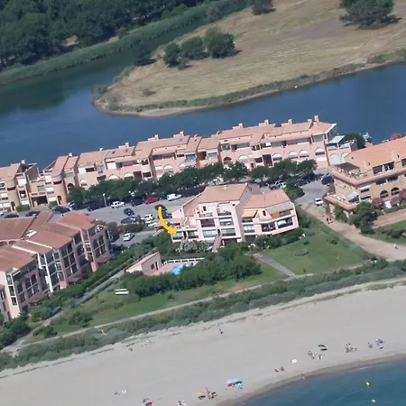 Appartement Entre La Lagune Et La Mer Avec Piscine, Direct Plage, Vue Partielle Mer Saint-Cyprien  Exterior photo
