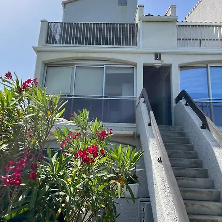 Appartement Entre La Lagune Et La Mer Avec Piscine, Direct Plage, Vue Partielle Mer Saint-Cyprien  Exterior photo