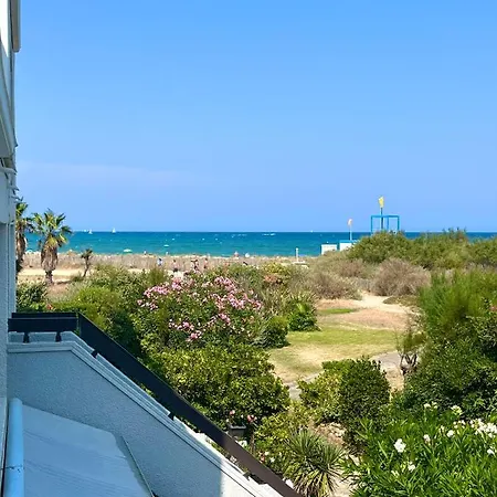 Appartement Entre La Lagune Et La Mer Avec Piscine, Direct Plage, Vue Partielle Mer Saint-Cyprien  Exterior photo
